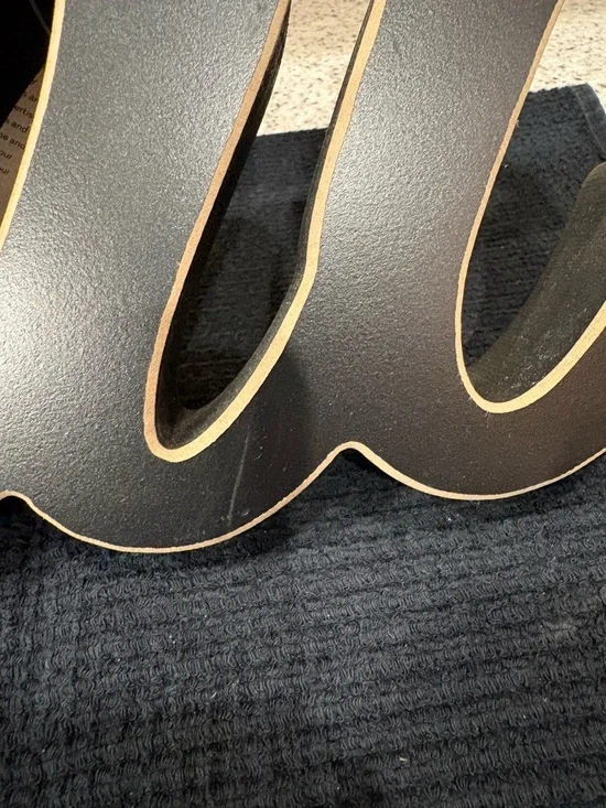 Black “EAT" Wall Sign - Picture 4 of 10